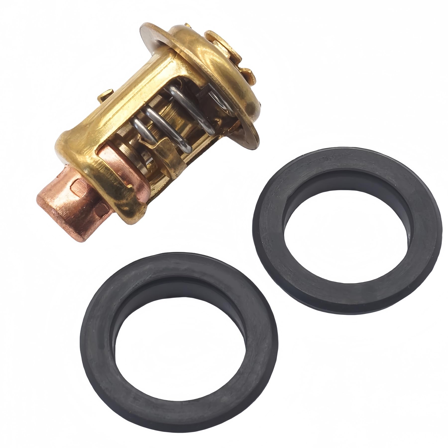 Photo 1 of GHmarine 18-3541 Outboard Thermostat for Yamaha 4 Stroke 2.5 4 6 8 9.9 15 25 30 40 50 60 70 80 100 HP Outboard Motors Replacement 66M-12411-01 6G8-12411-01 Sierra 18-3628
