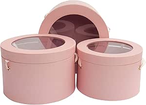 Emartbuy Conjunto de 3 Caja De Regalo de Flores de ...