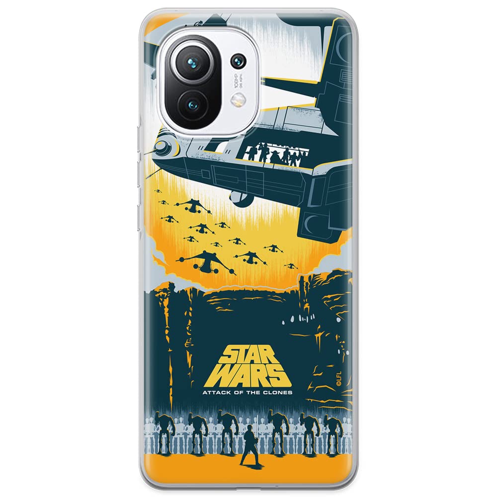 ERT GROUP mobile phone case for Xiaomi 11 original and officially Licensed Star Wars pattern 022 optimally adapted to the shape of the mobile phone, case made of TPU — image 1