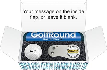 Amazon 父の日ゴルフギフトセットincluding Golfroundタオル Titleistゴルフボール Flix修復ツール ゴルフグリーティングカード Packaging Ez Golf Gifts ゴルフ