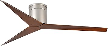 3 Blade Paddle Flush Mount Ceiling Fan Amazon Com