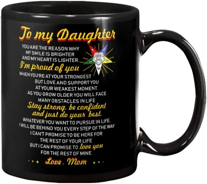 Freemason Reason My Smile Brighter Daughter Mom Mug- 11OZ Coffee Mug