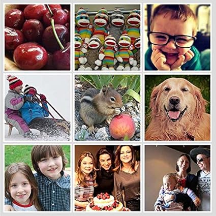 MFM Toys Xoxomags 9 Photo Fridge Magnets - Turn Your Photos Into Fridge Magnets (No Cod) - Personalised Printed Magnets Perfect Gift