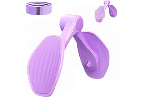 Thigh Toner and Hip Trainer, Pelvic Floor Exercise Equipment with Resistance Bands, Home Workout Tool for Women