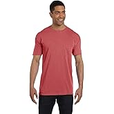 Comfort Colors Men's Garment-Dyed Pocket T-Shirt, cumin, XXX-Large