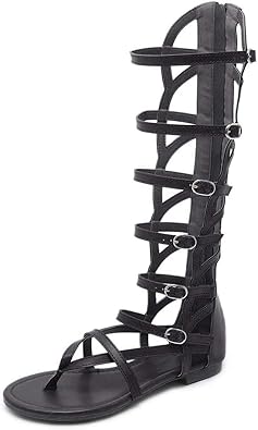 knee high gladiator sandals amazon