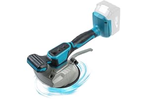 DTNESS Tile Vibration Leveling Machine, for Makita 18V Cordless Handheld Tile Suction Vibration Tiling Tool, Tile Vibrator Tool w/ 8 Adjustable Speeds, Tile Tiler 50kg Adsorption Capacity (NO Battery)