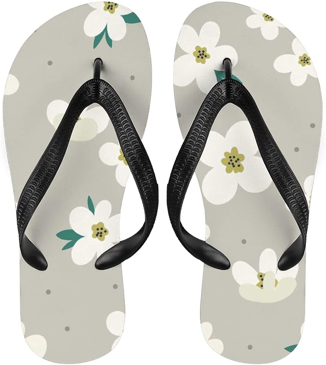 Amazon.com | Flower Womens Original Orthotic Comfort Thong Style Flip Flops Sandals with Arch 