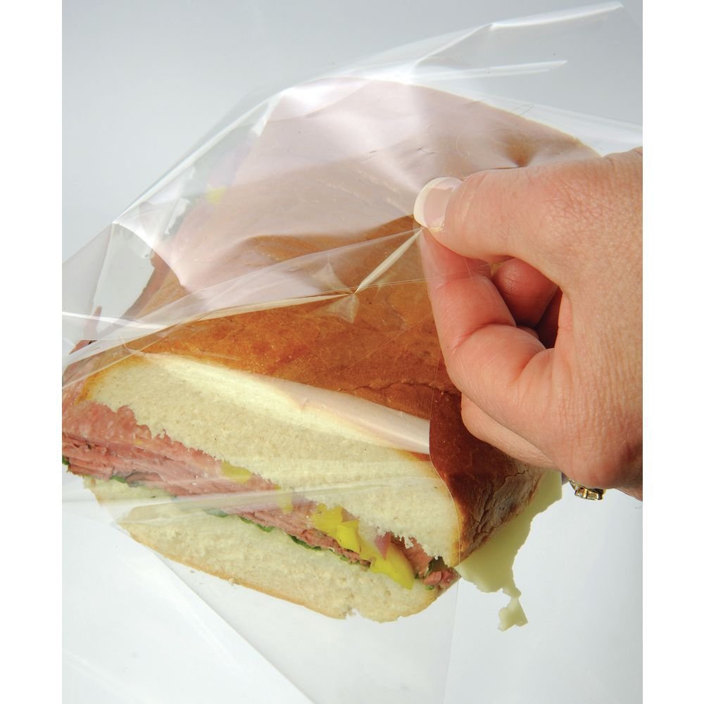 Sandwich Wrap Clear Film Wrap .80 Gauge BOPP Plastic 12