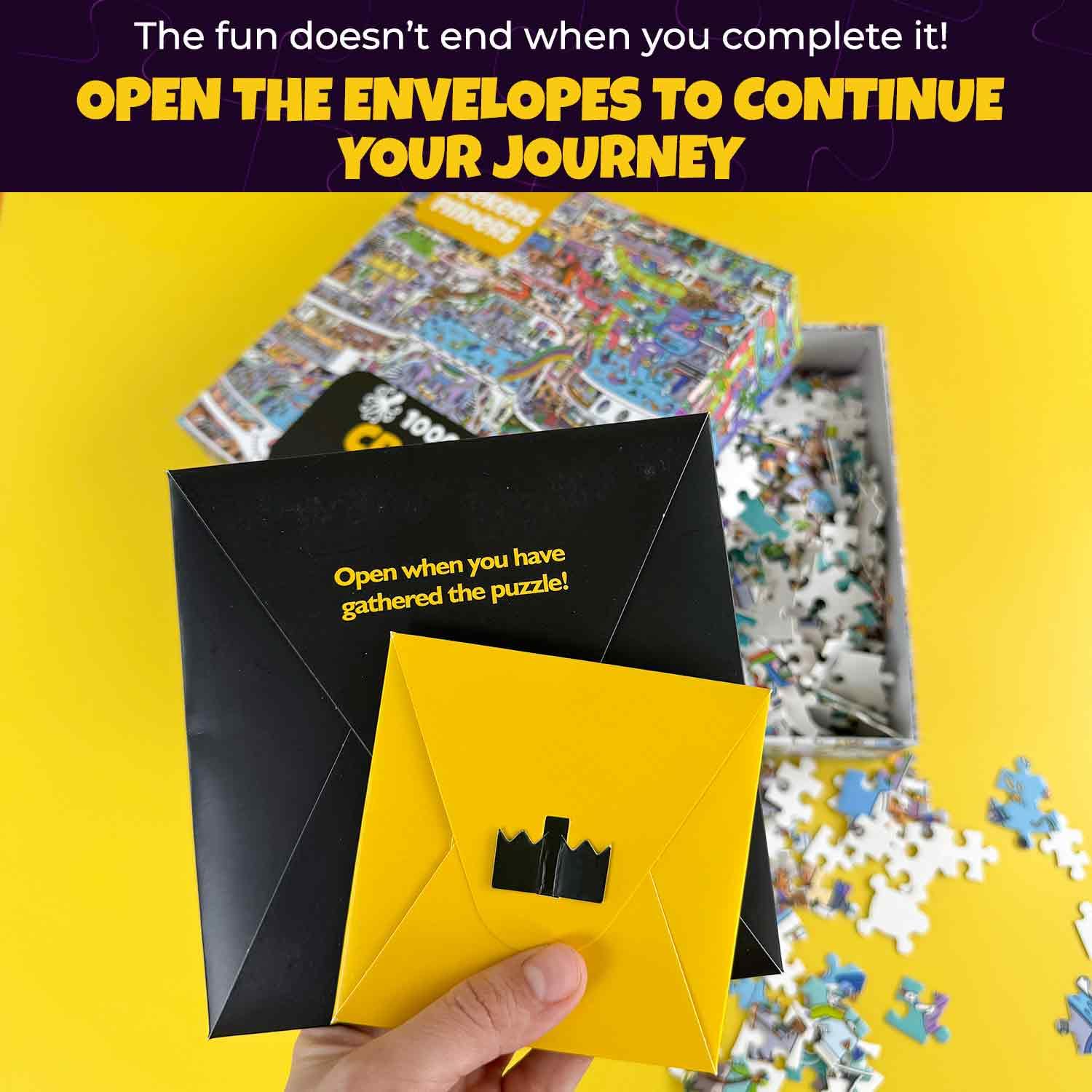 QUOKKA 1000 Piece Jigsaw Puzzle for Adults Cruise Vistas – Premium Box Packaging with Extra Fun Challenges - Stunning Scenic Animal Puzzle - Perfect for Relaxation & Creativity & Gift Giving