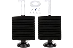 Aquapapa Bio Sponge Corner Filter for Aquarium Fish Tank 70 Gal -100 Gal ea. (2-Pack)