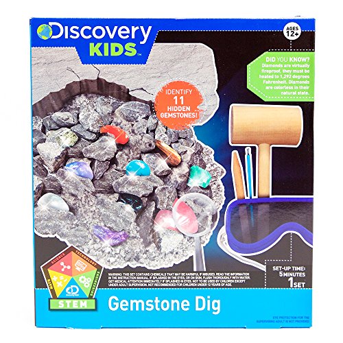 Discovery Kids Rock & Gem Dig by Horizon Group USA