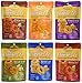 Sonoma Creamery Cheese O's - High Protein, Gluten Free, Low Carb & Keto Friendly Snack - Variety Pack (Includes 3 Parmesan & 3 Cheddar), 1 Ounce Each (6 Count)