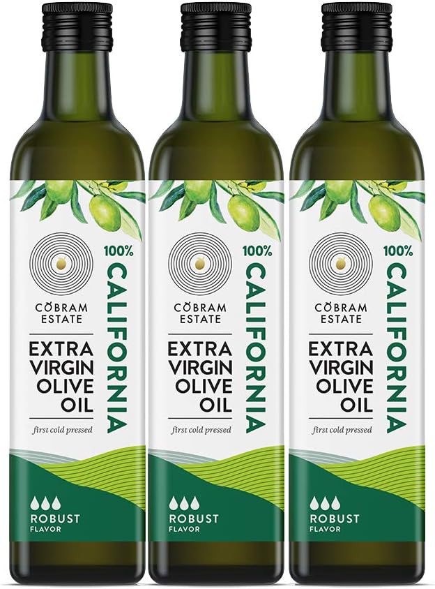 Pack of 3 - Cobram Estate Evoo Olive Oil, 12.7 Fl Oz (Extra Virgin, Essentials Robust)