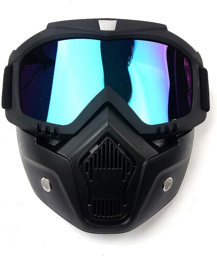 masque moto visage