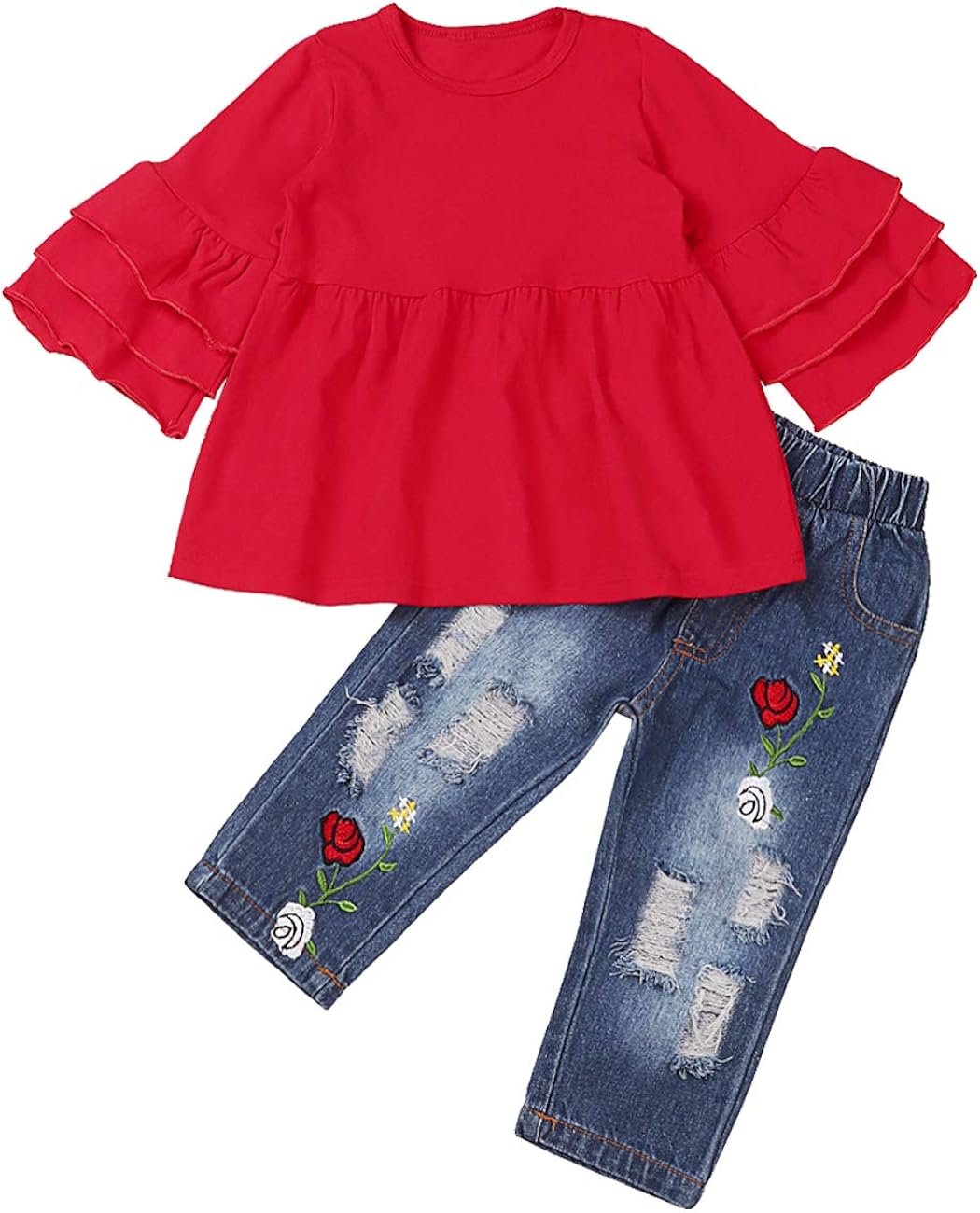 tops for jeans in amazon