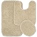 Garland Rug Jazz Nylon Washable 3 Piece Set (Lid, Contour, 21