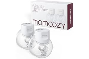 Momcozy Hands-Free Breast Pump S12 Pro Wearable, Double Wireless Pump with Comfortable DoubleFit Flange, 3 Modes & 9 Levels E