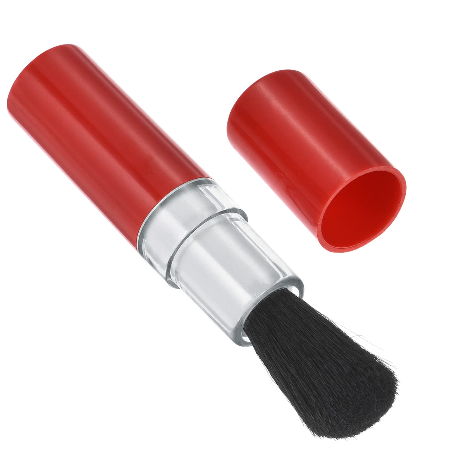 PATIKIL Keyboard Cleaning Brush, Round Window Groove Cleaning Brush, for Laptop Computer Keyboard Window Red