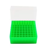Cryogenic Storage Racks, 81 Tube Capacity, Green, 2