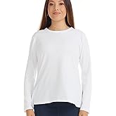 ESTEEZ Comfy Long Sleeve Casual Crew Neck Top for Women