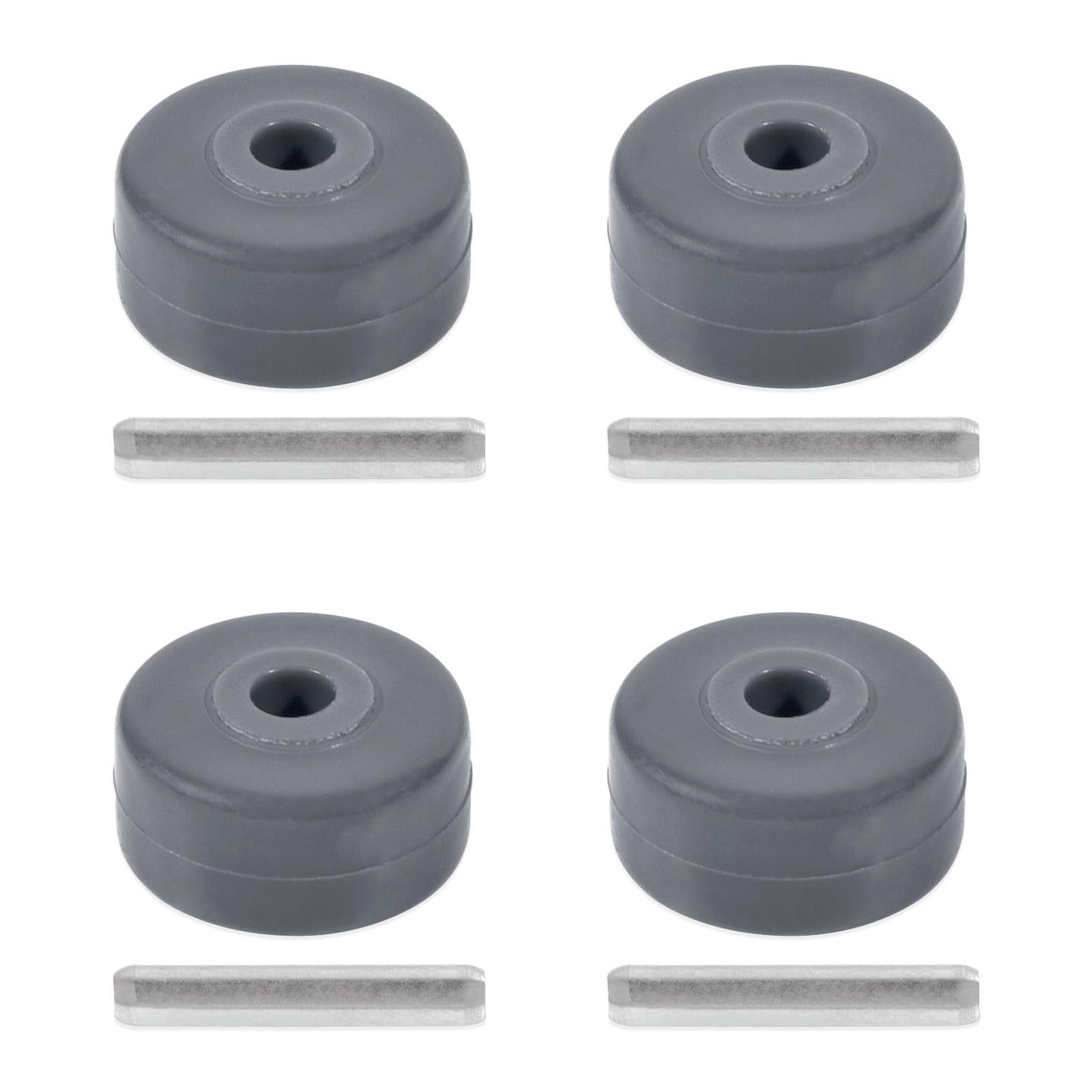 SaferCCTV Replacement Front Wheels Compatible with Shark Navigator Vacuum Cleaner NV35/ NV352/ NV355/ NV356E/ NV500/ NV501 and More,4 Pack