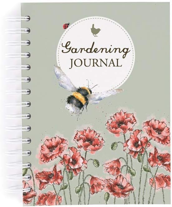 Wrendale Designs - 'Poppies' Gardening Journal
