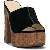 Jessica Simpson womens Xona Slip on Platform Sandal