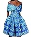 BBalizko Womens Summer Chic African Print Dashiki Style Sleeveless Bandage Irregular Dress