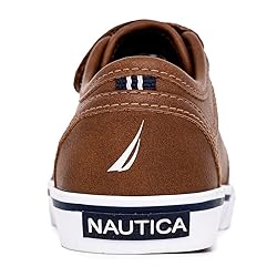 Nautica Kids Sneakers Adjustable Strap Bungee