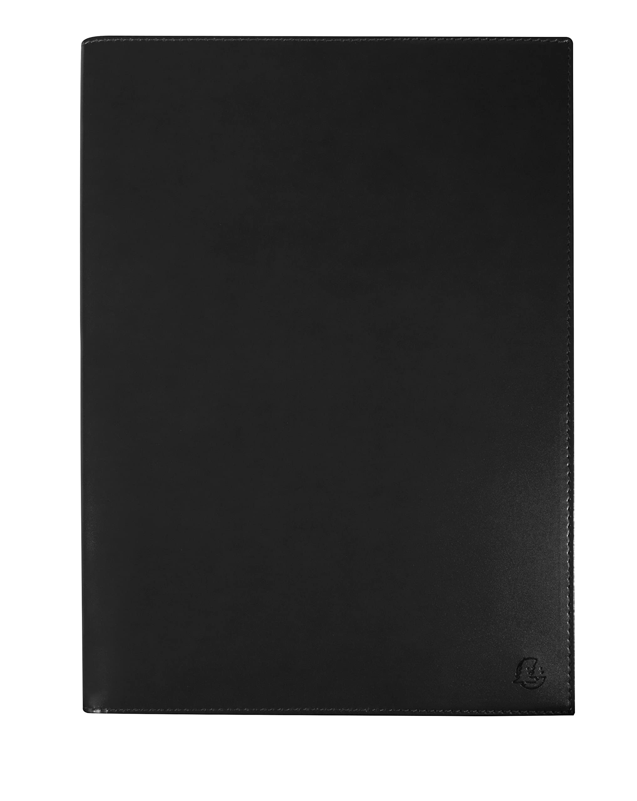 Exacompta SAD 29 Verona 297771E Weekly Diary September 2020 to December 2021 Week on 2 Pages Vertical Detachable Seam with Grain Material Smooth Leather 21 x 29.7 cm Black