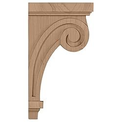Ekena Millwork COR03X05X09SCRW Scroll Wood