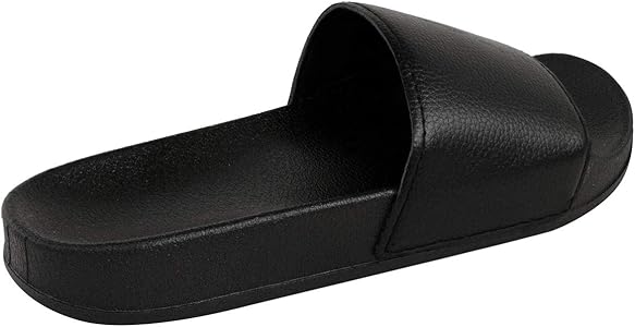 plain black mules