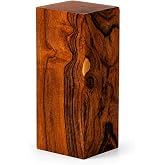 IECAP LLC Desert Ironwood Wood Blank 5 x 2 x 2 Inches, Pack of 1 &ndash; Exotic Hardwood Block for Wood Turning, Carving, Lathe Projects &amp; Custom Woodworking &ndash; Natural Iron Wood Lumber Blanks
