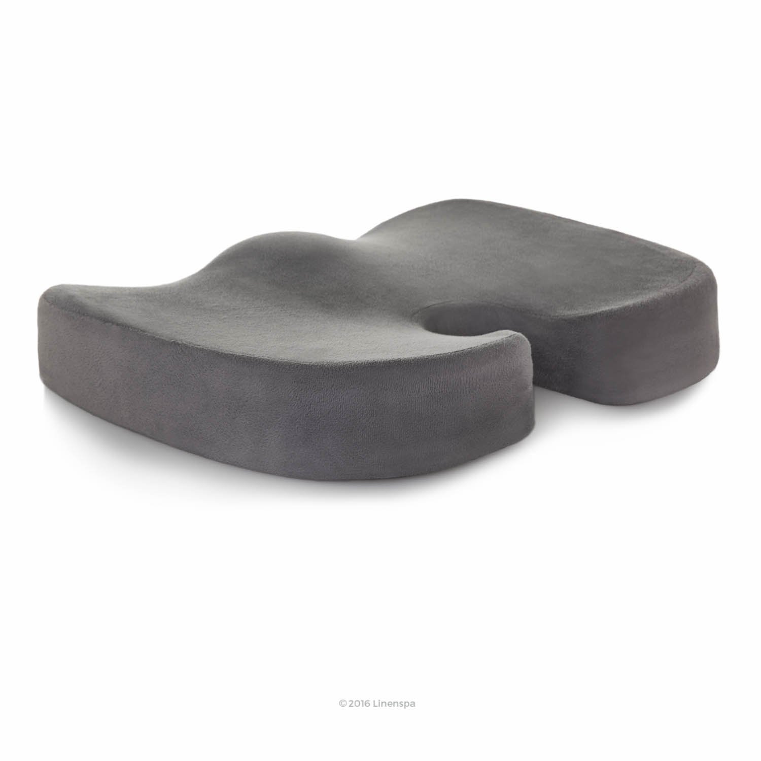 LINENSPA Orthopedic Gel Foam Seat Cushion Tailbone/Coccyx Comfort