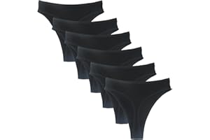 Yuamose High Waist Postpartum Underwear & C-Section Recovery Maternity Panties Cotton Thongs For Women 6 Pack