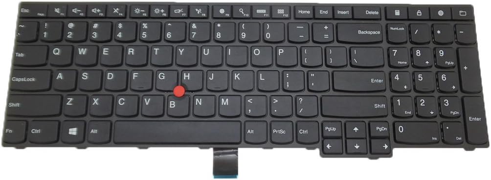 RTDpart Laptop Keyboard For Lenovo Thinkpad E550 E550C E555 E560 E565 English US 00HN000 00HN037 00HN074 9Z.NBKST.001 MP-13U63US-G62A PK130TS1A00 PK130TS3A00 SN20F22474 SN20F22537 V147820AS1-US New