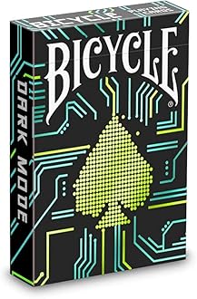 Dark Mode Playing Cards, Black
