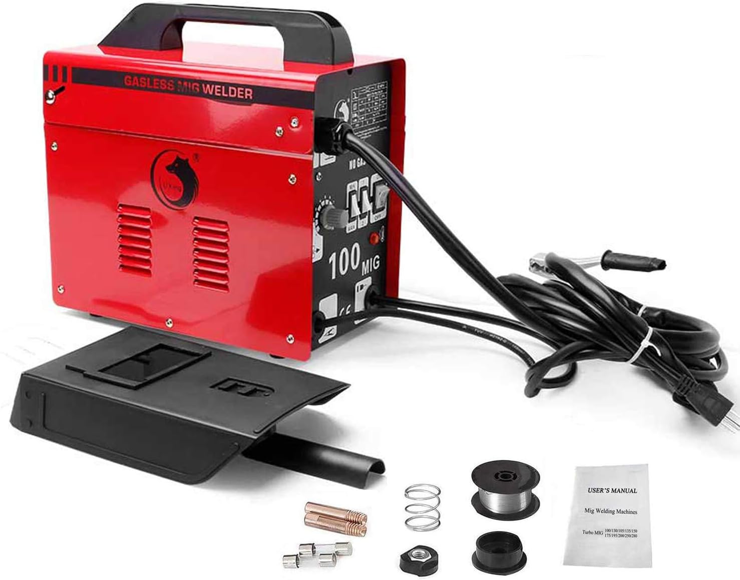 Professional Gasless MIG 100 Welder,UKing Welding Machine 240V,5090 A