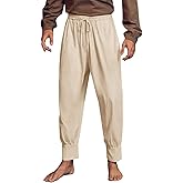 Mens Medieval Renaissance Pants Viking Pirate Mercenary Gothic Costume Cosplay Navigator Trousers