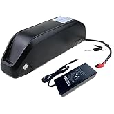 BAFANG Electric Bike Battery 48V 52V 13Ah 17.5Ah 20Ah Ebike Lithium Ion Battery with Charger and Key for 500W 750W 1000W 1500W Motor and Conversion Kit