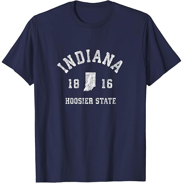 Maillot De Baseball Vintage Indiana Round Tripper - Taille 40 Jaune, Année 90, Collection