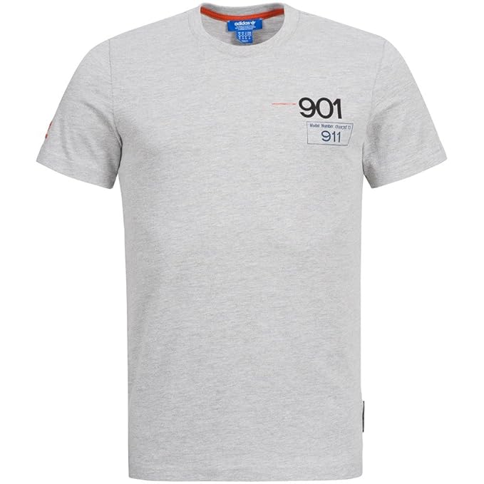 adidas Originals Porsche 901 to 911 Herren T-Shirt AZ0896 Grau