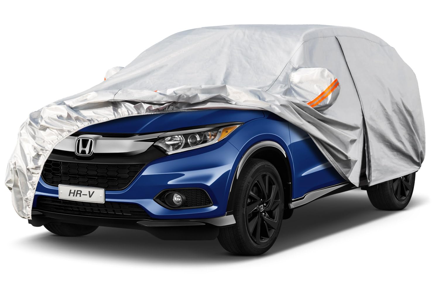 Photo 1 of Kayme 6 Layers SUV Car Cover Custom Fit for Honda HR-V HRV (1995-2025) Waterproof All Weather for Automobiles, Outdoor Full Cover Rain Sun UV Protection.Silver