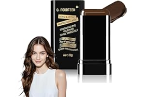 ZARICS 2Pack Safe and Convenient Hair Dye Brush, Hair Dye Comb, Hair Stick, Hair Color for Gray Hair Cover Up, Waterproof and Sweat-Proof, Quick Touch-Up (Dark Brown)