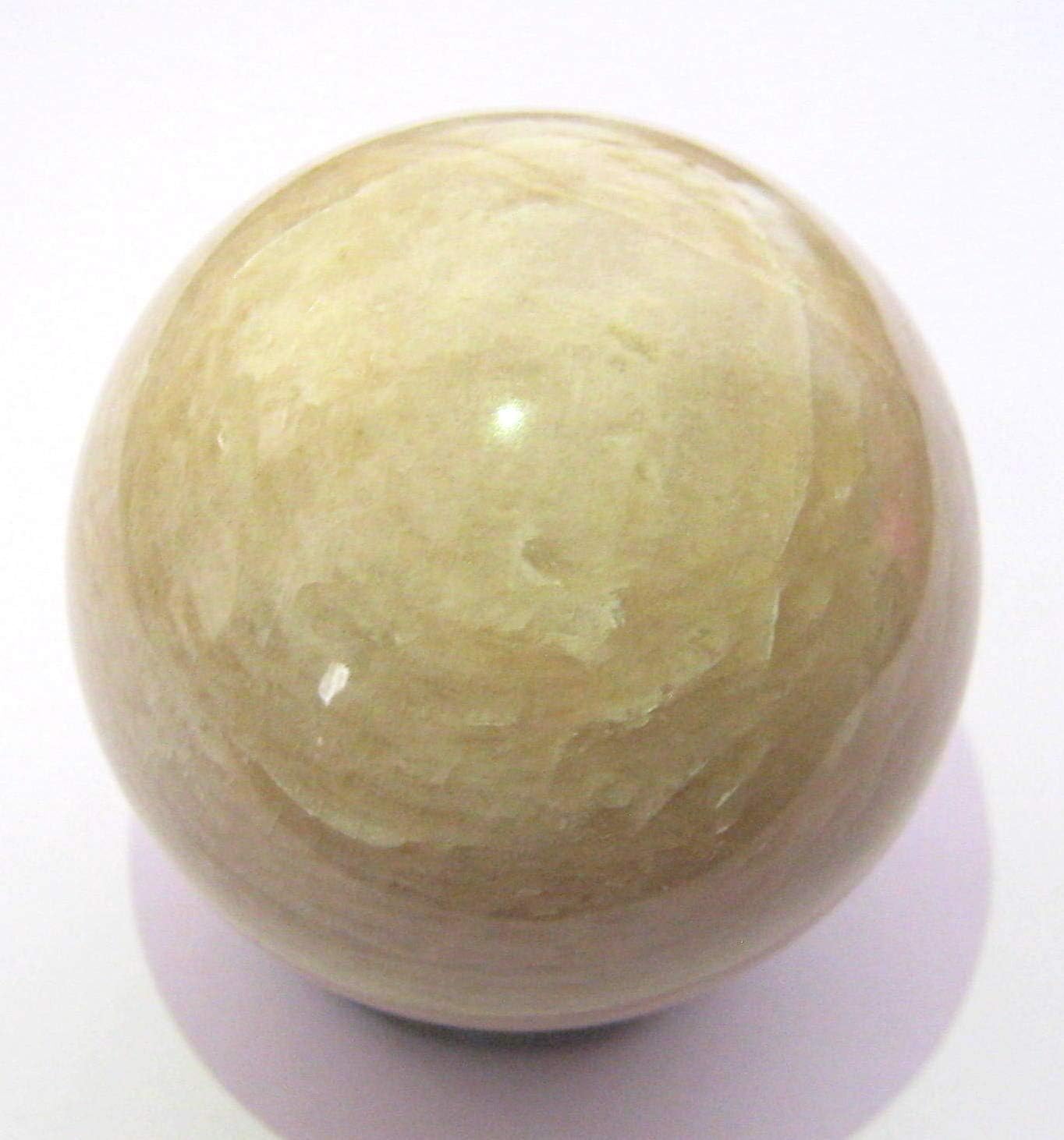 crystalmiracle Moonstone Sphere 130GRAMS Crystal Healing Reiki FENG Shui Gift Metaphysical Gemstone Peace Meditation Spiritual Wellness - Image 5