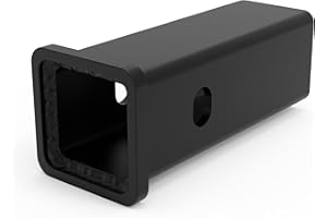 RETRUE 2.5 to 2 Inch Hitch Reducer Fit for F250 F350 F450 F550 2017-2025, 2-1/2 to 2 Inch Hitch Receiver Adapter Sleeve for Ford