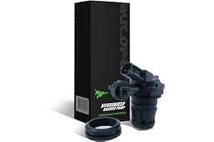 tostmolt 1pc New 12V Windshield Washer Fluid Pump Motor w/Rubber Grommet Compatible With CRV (US Built) Odyssey MPV HRV Fit Accord Crosstour CRZ MDX RDX NX Highlander RAV4 CX9 CX5 5 3 Sport Hatchback