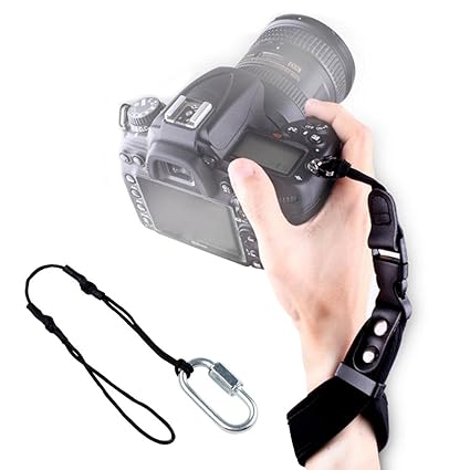 Cámara portátil correa de muñeca con rápida liberación y seguridad ...