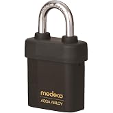 Medeco Keyed Padlock Different 2-1/8 W